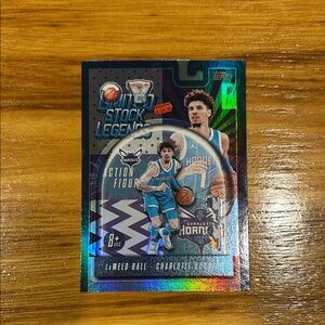 Topps Limited Stock Legends Charlotte Hornets Lamelo Ball Halo